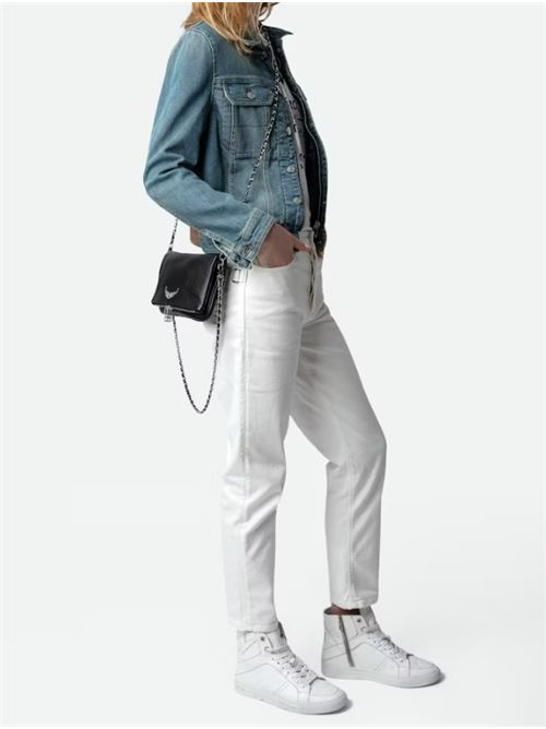 ROCK GRAINED LEATHER ZADIG&VOLTAIRE | PWGAP2003F001 NOIR